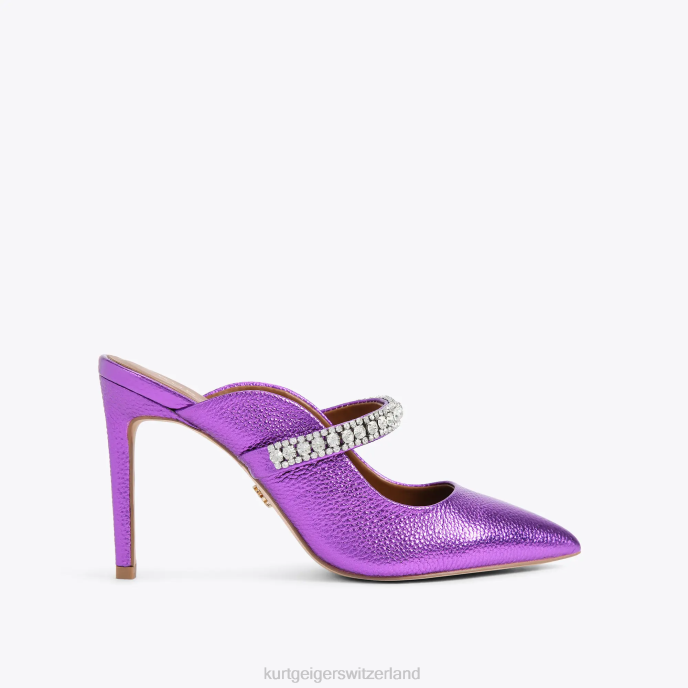 Kurt Geiger femmes duc de Londres Z246682 | chaussures violet