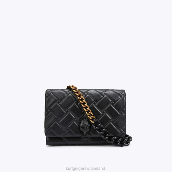 Kurt Geiger femmes Londres Mini Kensington Z24688 | Sacs combinaison noire