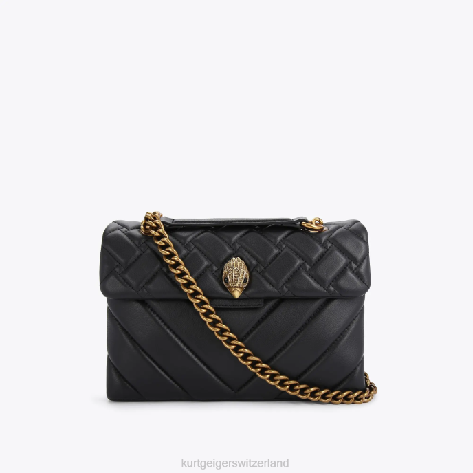 Kurt Geiger femmes Londres cuir Kensington Z24646 | Sacs noir