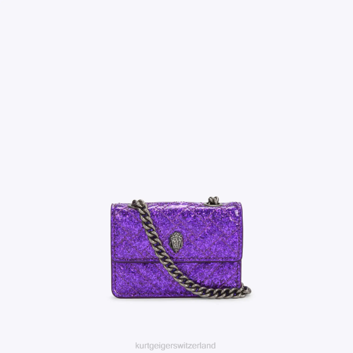 Kurt Geiger femmes londres tfl micro kensington Z246106 | Sacs violet