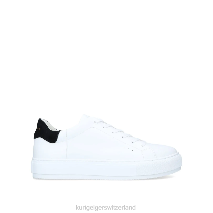 Kurt Geiger Hommes laney de Londres Z246601 | chaussures blanc