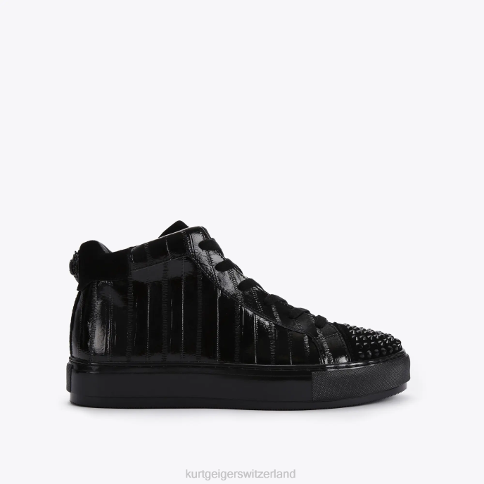 Kurt Geiger Hommes london laney anguille montante Z246605 | chaussures noir