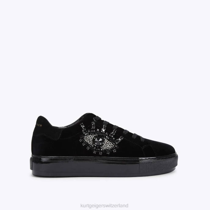 Kurt Geiger Hommes oeil de laney de Londres Z246606 | chaussures noir