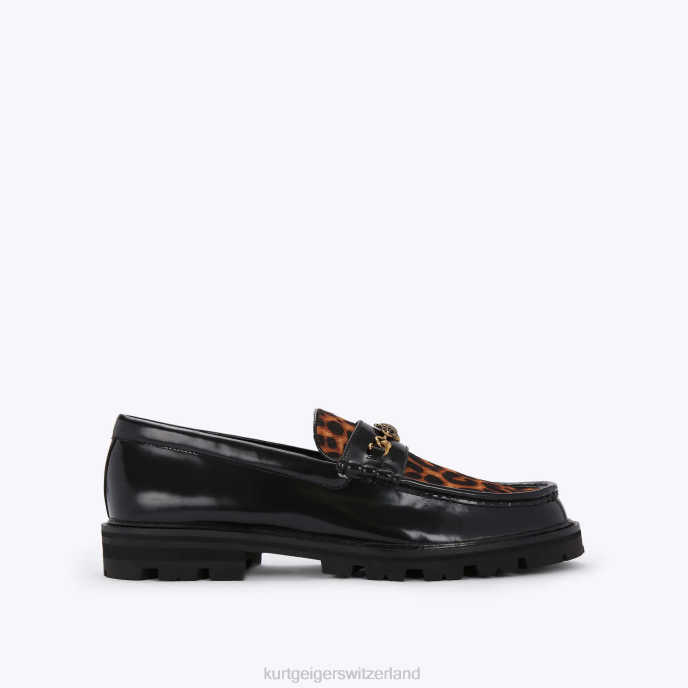 Kurt Geiger Hommes londres harley Z246639 | chaussures combinaison noire