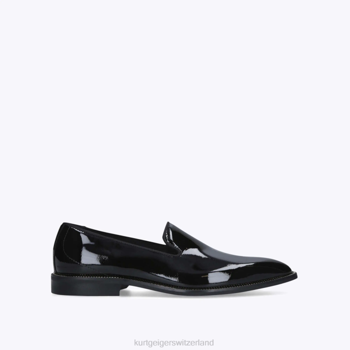 Kurt Geiger Hommes londres sloane à enfiler Z246635 | chaussures noir