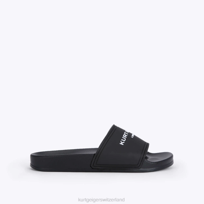 Kurt Geiger Hommes curseur de piscine kgl londres Z246493 | chaussures noir