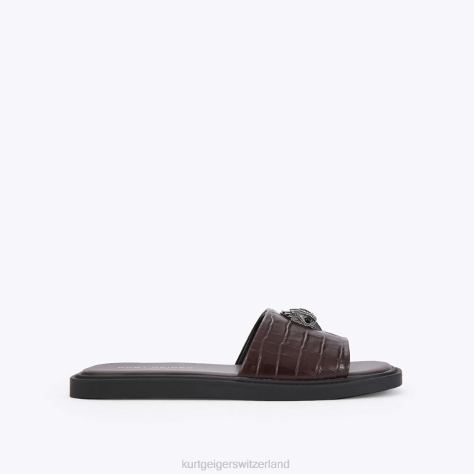 Kurt Geiger Hommes diapositive des Oscars à Londres Z246498 | chaussures brun