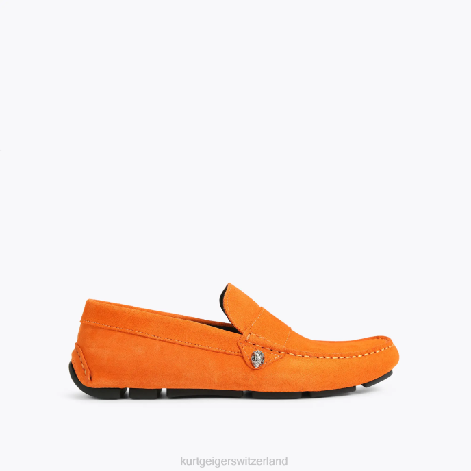 Kurt Geiger Hommes Londres Stirling Z246614 | chaussures orange